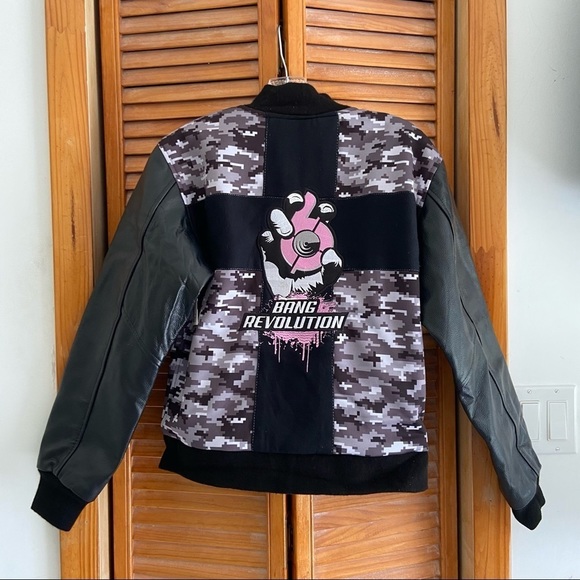 NEW Bang Energy Real Leather Tour Varsity Jacket - Picture 2 of 8